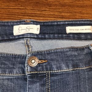 Jessica Simpson High Rise Indigo Jeans